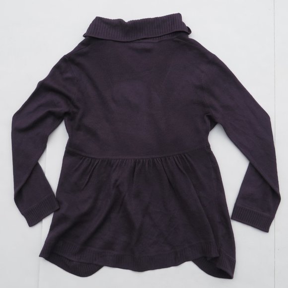 To The Max Top Cardigan Sweater Light Layer top Purple Tothemax - Picture 12 of 14